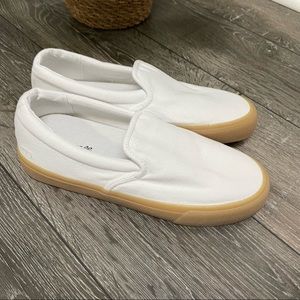 Madewell canvas slip on sneakers unisex women 8.5
